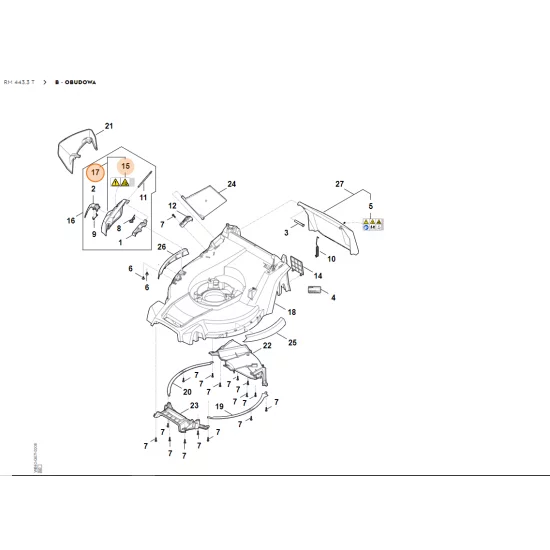 STIHL Klapa WA40 700 2705